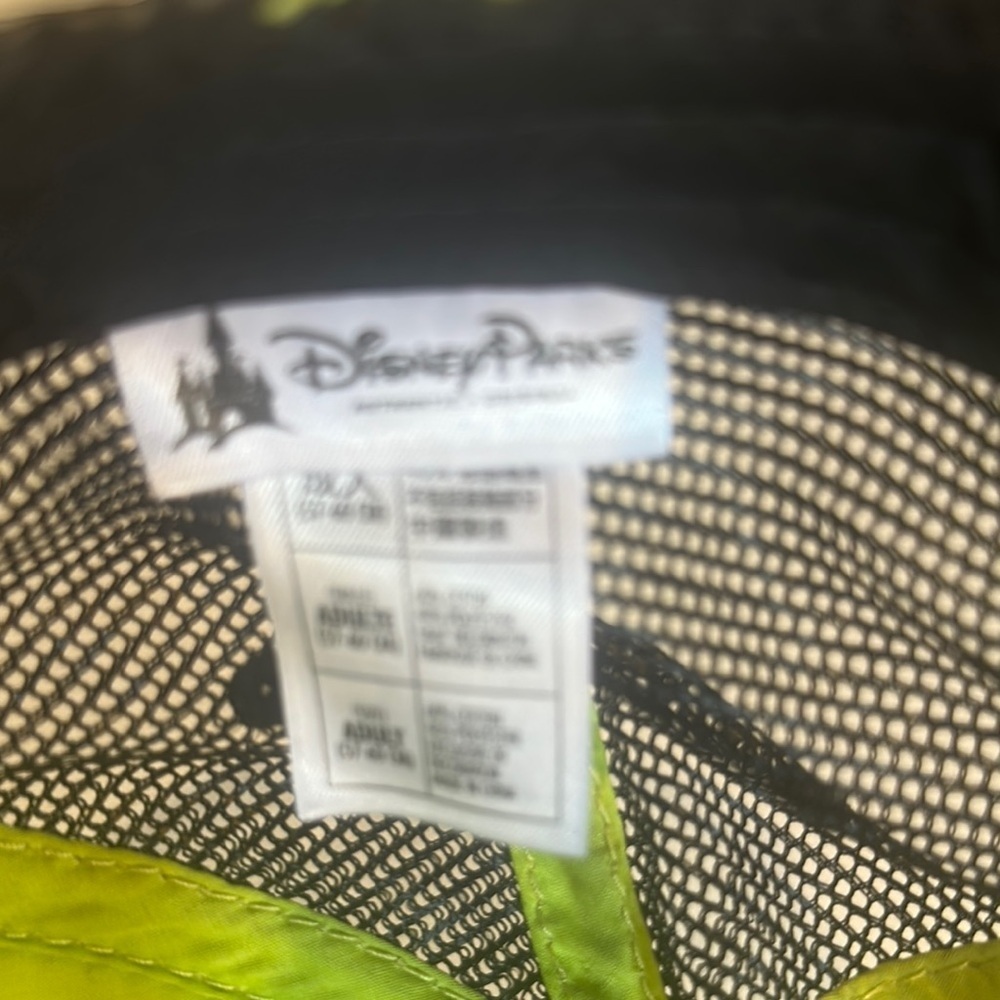 Disney Parks adult 60% cotton Tropical Sunset Trucker Hat mesh back adjustable - Picture 7 of 7